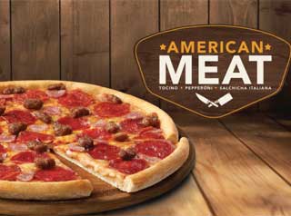 Telepizza incorpora a su men una nueva especialidad internacional, American meat