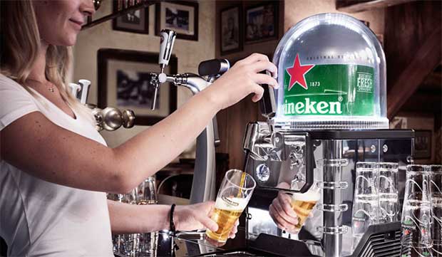 Heineken Blade,  un sistema similar a Nespresso pensado para la cerveza en casa