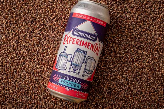 Kunstmann elabora cerveza experimental con trigo prpura exclusivo del sur de Chile