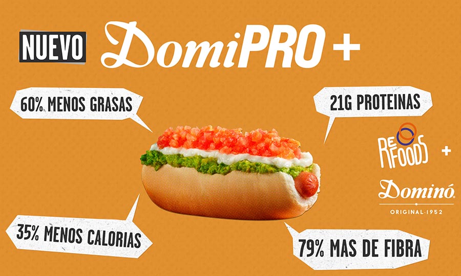 Domin lanza DomiPRO+, un completo con ms protenas y menos grasas