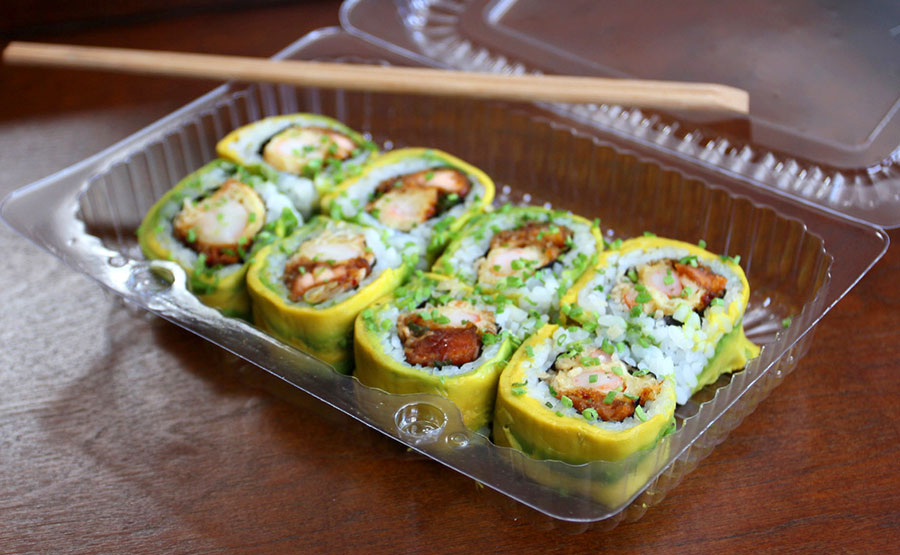 Sendai Roll con ventresca de salmn