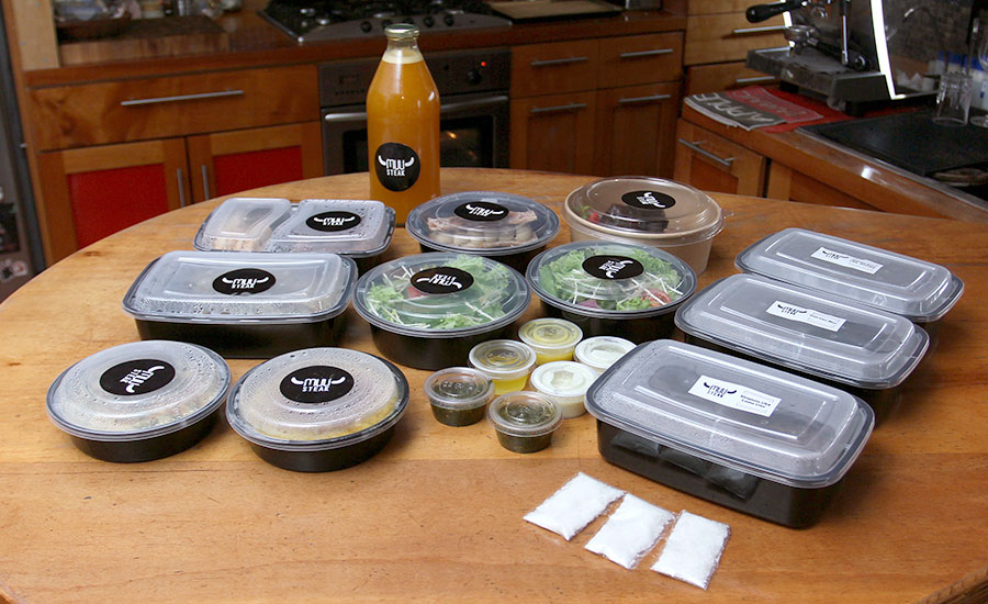 El packing de los platos