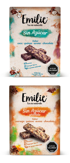 Emilie presenta sus nuevas y naturales barritas de cerea
